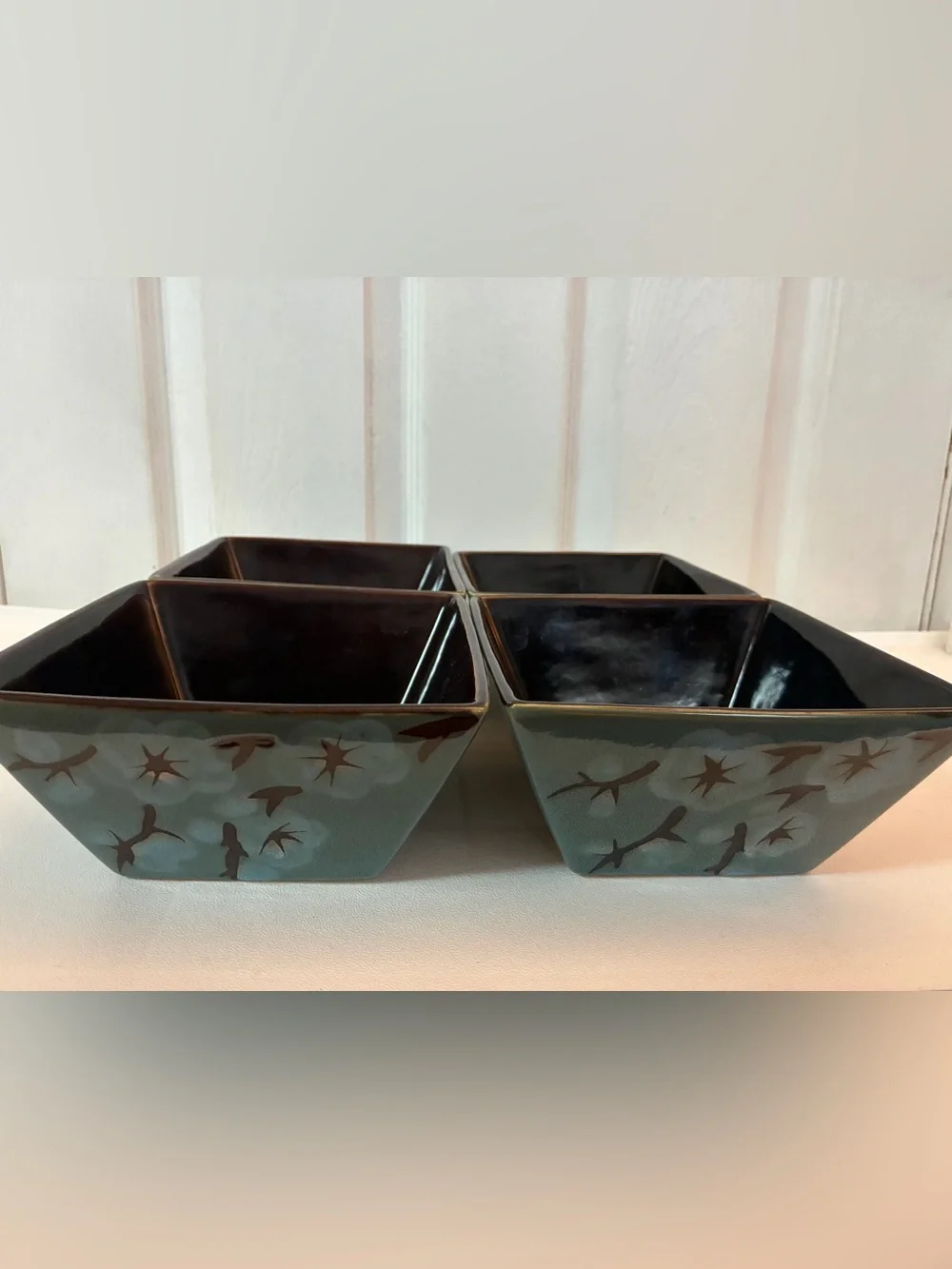 Set of 4 Pier 1 Imports Tranquil 6